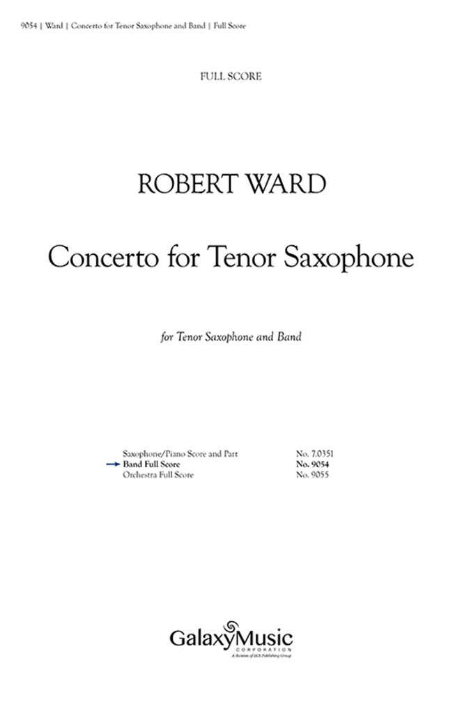 Concerto for Tenor Saxophone and Band